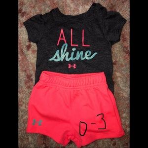 Under Armour Baby Girl Set